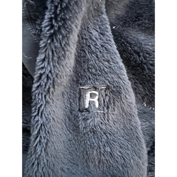 Patagonia Womens Black Fuzzy Full-Zip Hoodie Jacket Size M Polyester Warm & Soft - Picture 9 of 11